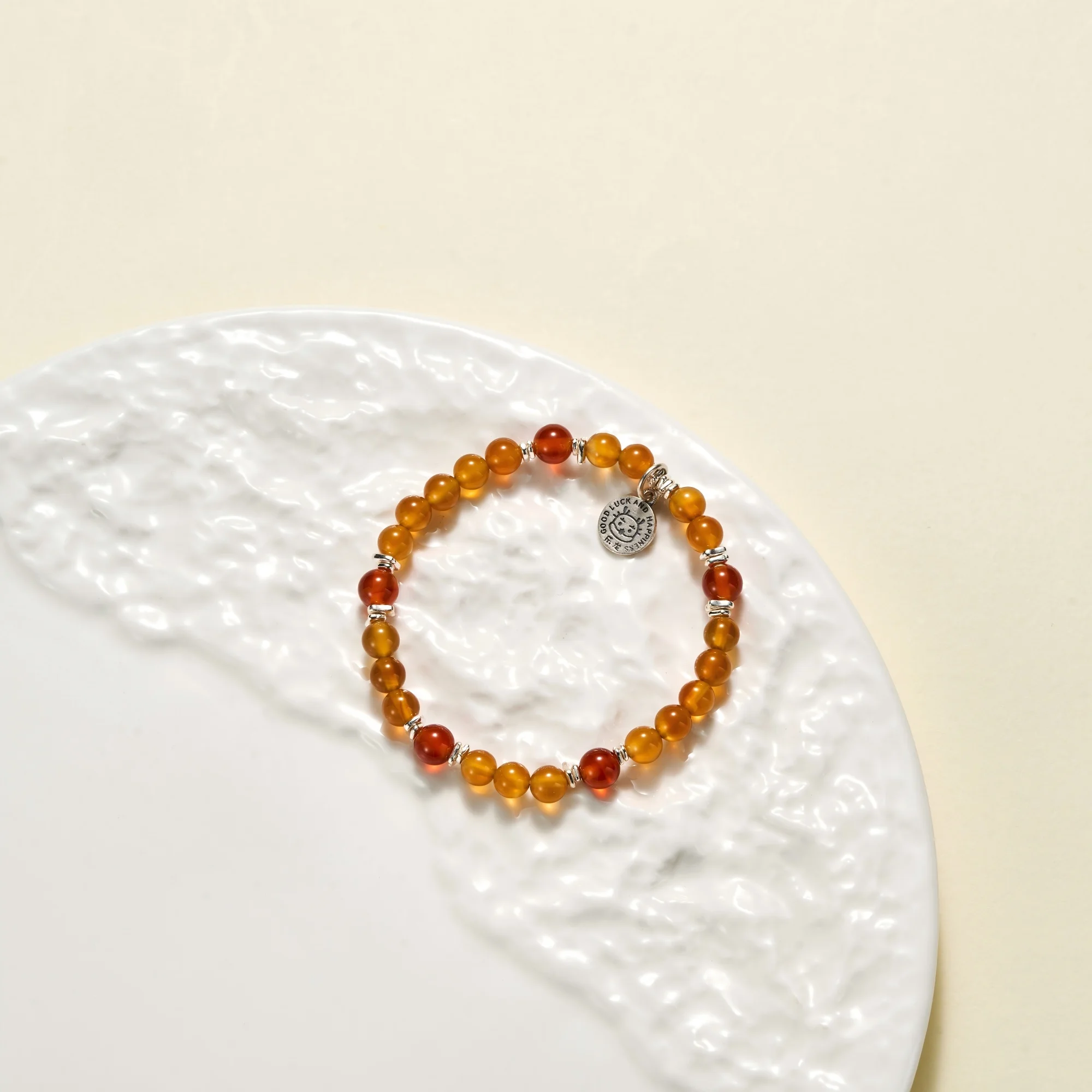 Deerwhisper Zodiac Dragon・Agate Bracelet SXA20250805 1
