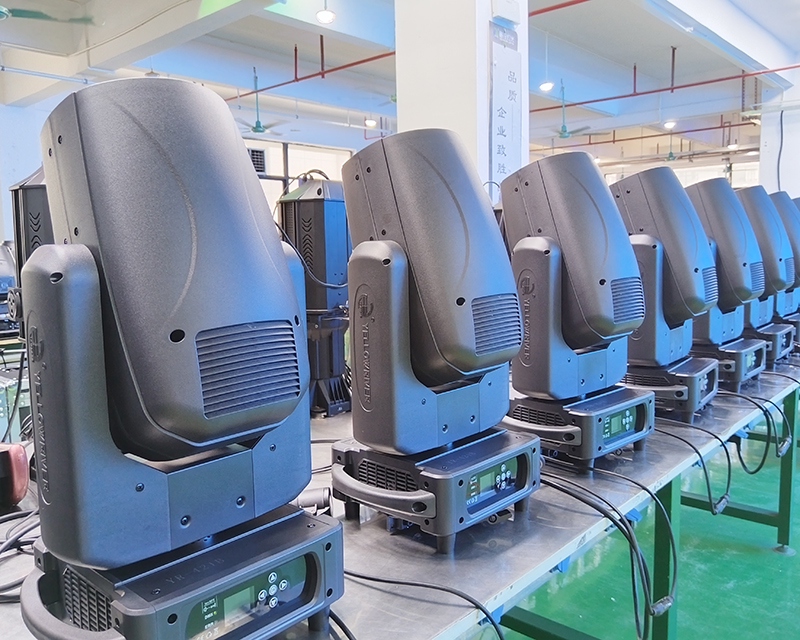 النهر الأصفر 380W شعاع رأس متحرك مقاوم للماء 11