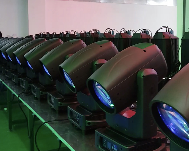 النهر الأصفر 380W شعاع رأس متحرك مقاوم للماء 12