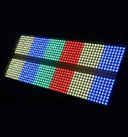 Stage Strobe Light Supplier 0.3W RGB White LED Strobe Light Bar 96pcs 4
