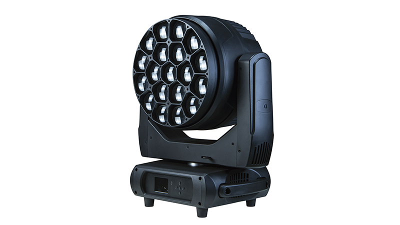 40PCSビーアイズLEDズーム移動ヘッドLED YR-4019Bステージを洗う 4