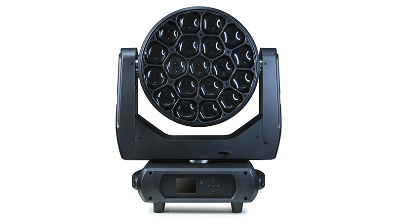 40PCSビーアイズLEDズーム移動ヘッドLED YR-4019Bステージを洗う 2