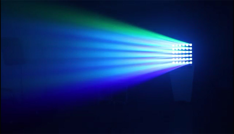 マトリックスLEDウォッシュライトYR-B36Q 4色LEDランプ 5