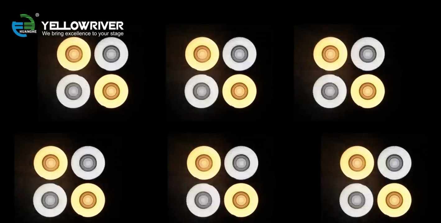 YELLOW RIVER LED PAR LIGHT 4pcs*50W--YR-P04M 7