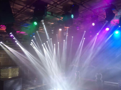 Yellow River Lighting YR-B1006QA 10WX6PCS(RGBW 4IN1) ARC LED Moving Beam 7