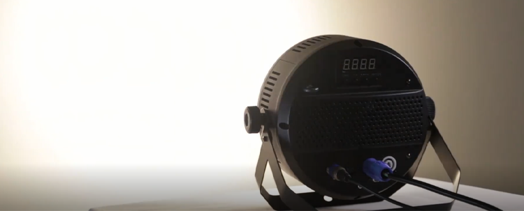 Cob dj par licht led indoor par licht 4*50W - gele rivier 3