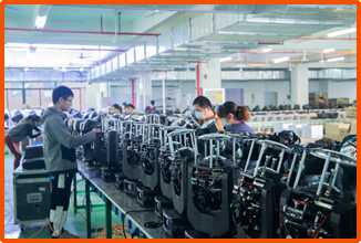 Yellow River Lighting YR-1191G 54x3W RGBW Waterproof LED Outdoor Par Light 11