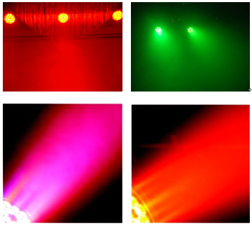 Yellow River Lighting YR-1191G 54x3W RGBW Waterproof LED Outdoor Par Light 8