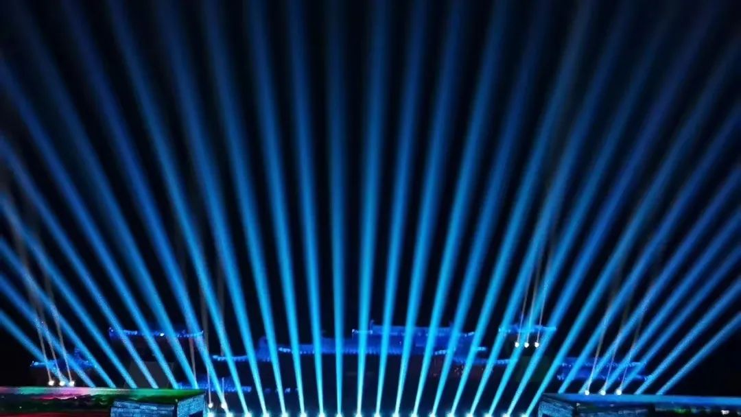 The Yellow River Lights Illuminate the Ancient Charm of JiuCheng Palace | Yellow River 6