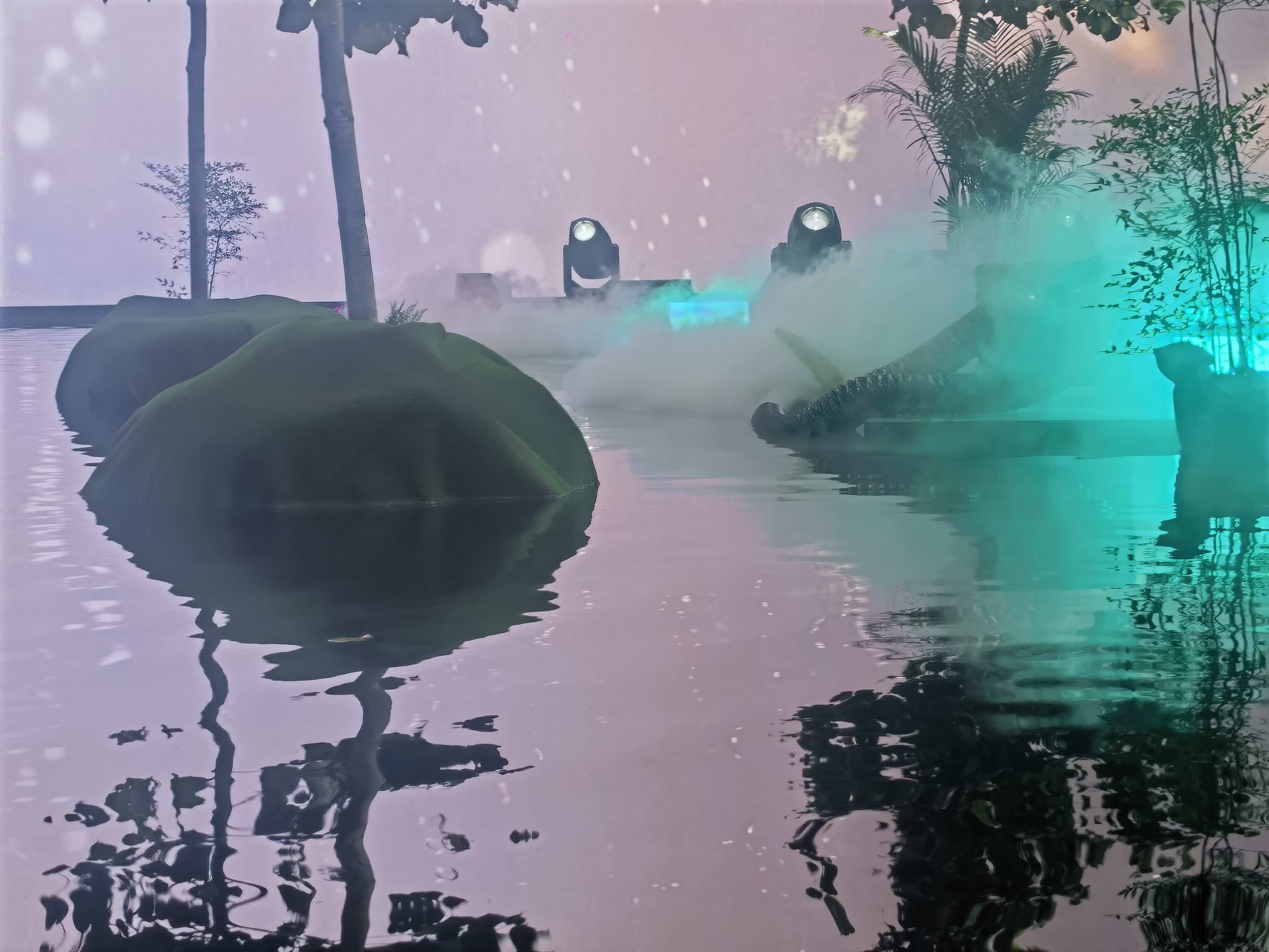 イエローリバーは、上級の移動ヘッドライトで広州文化フェアを照らします 5