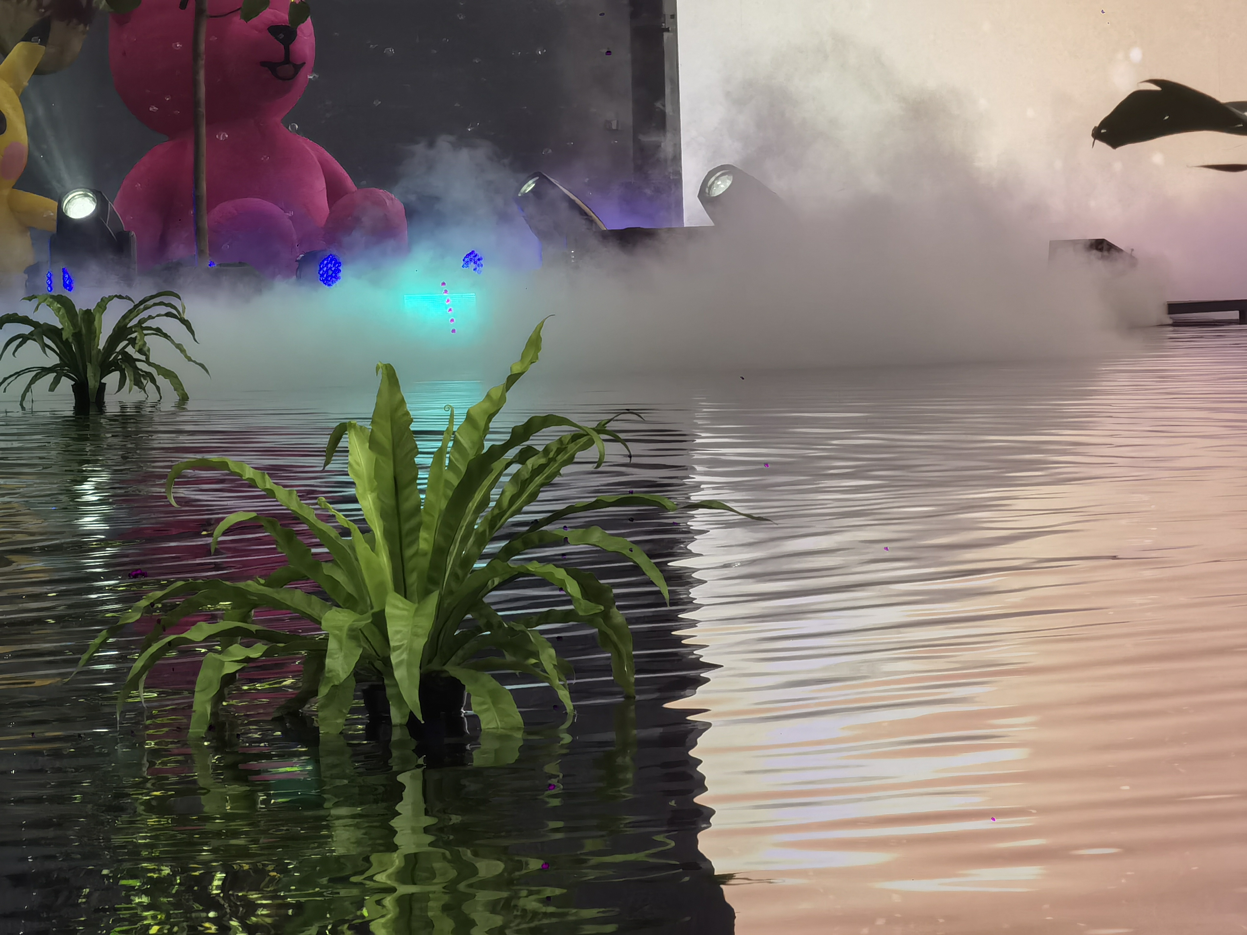 イエローリバーは、上級の移動ヘッドライトで広州文化フェアを照らします 6