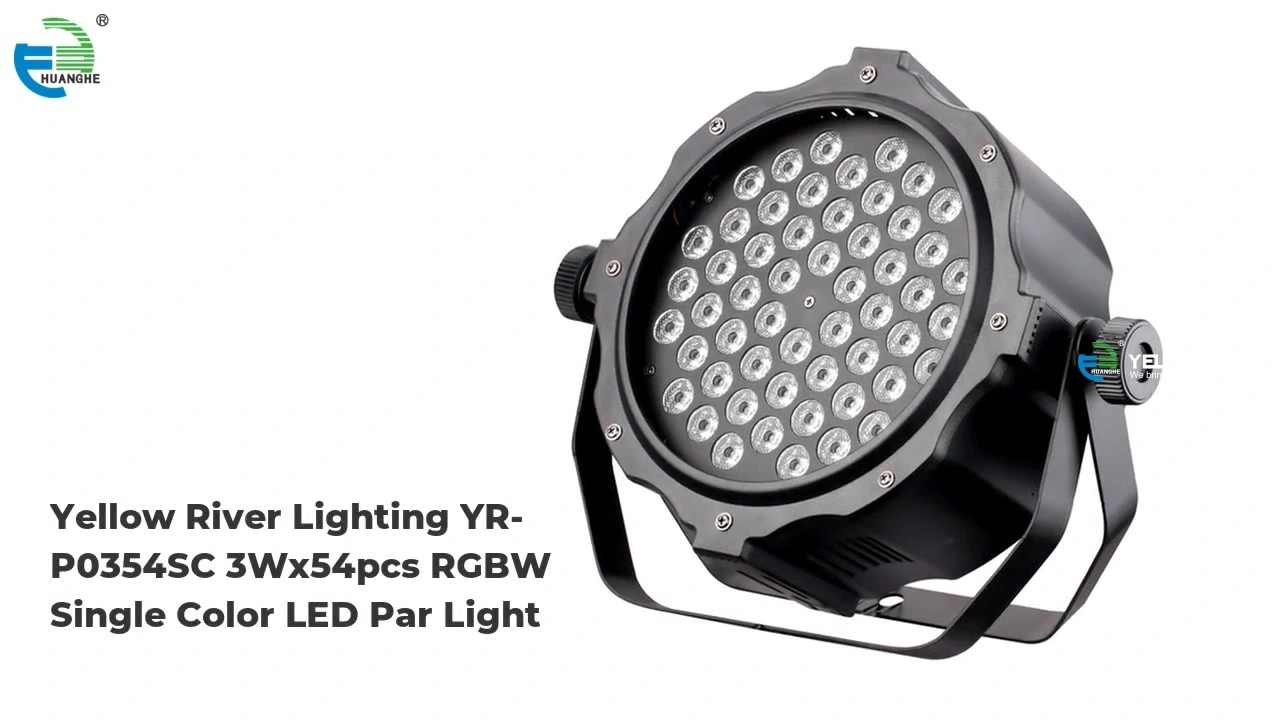 Custom moving led par light for business | Yellow River 1
