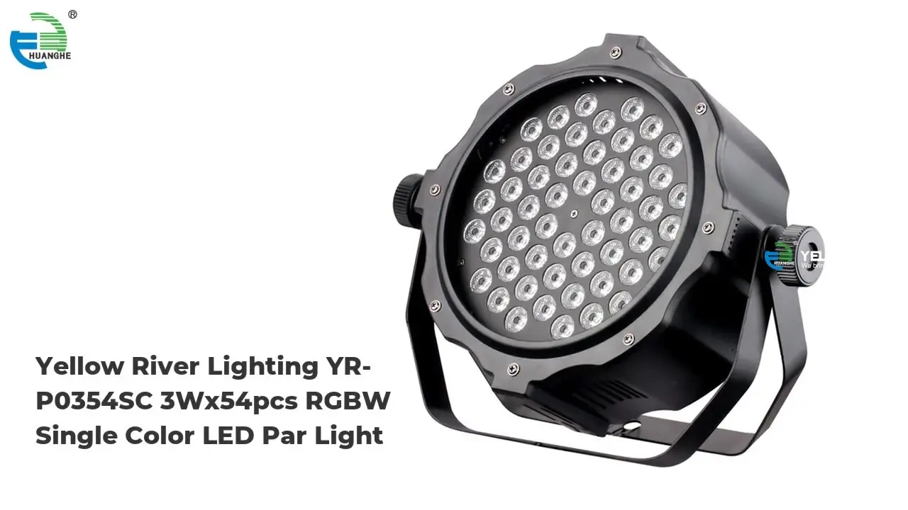 Custom moving led par light for business | Yellow River 1