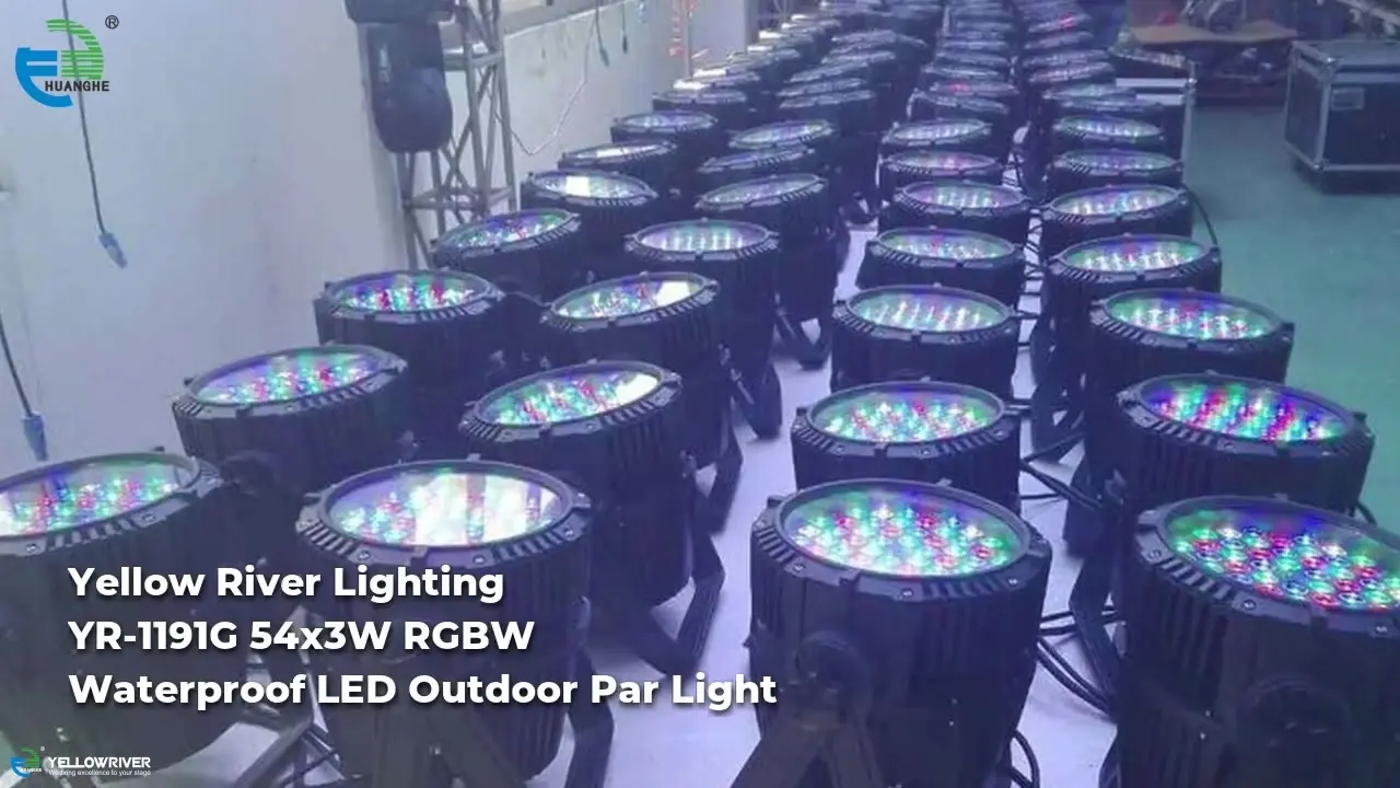 Quality led theatre lights supply | Yellow River 1