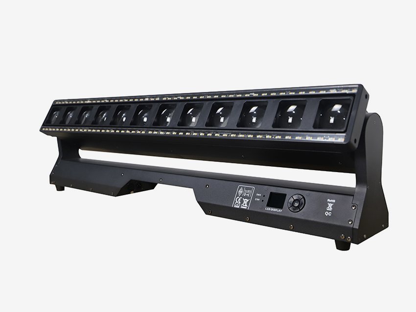 YR-D4012QZ 12PCS*40Wは、ピクセルコントロールを備えた移動ヘッドライトをLEDしました 7