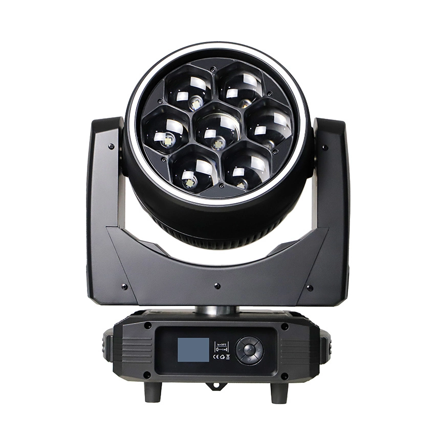 YR-6007QA 7pcs* 60W ZOOM wash light with ring effect 1
