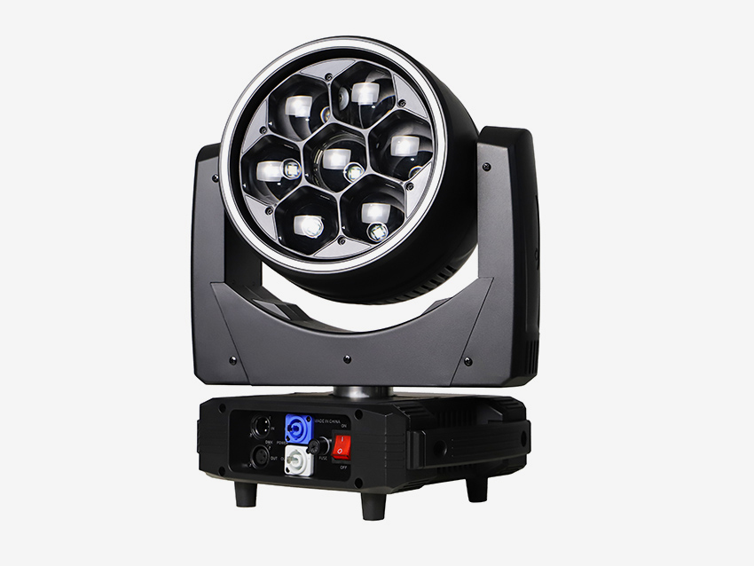 YR-6007QA 7pcs* 60W ZOOM wash light with ring effect 8
