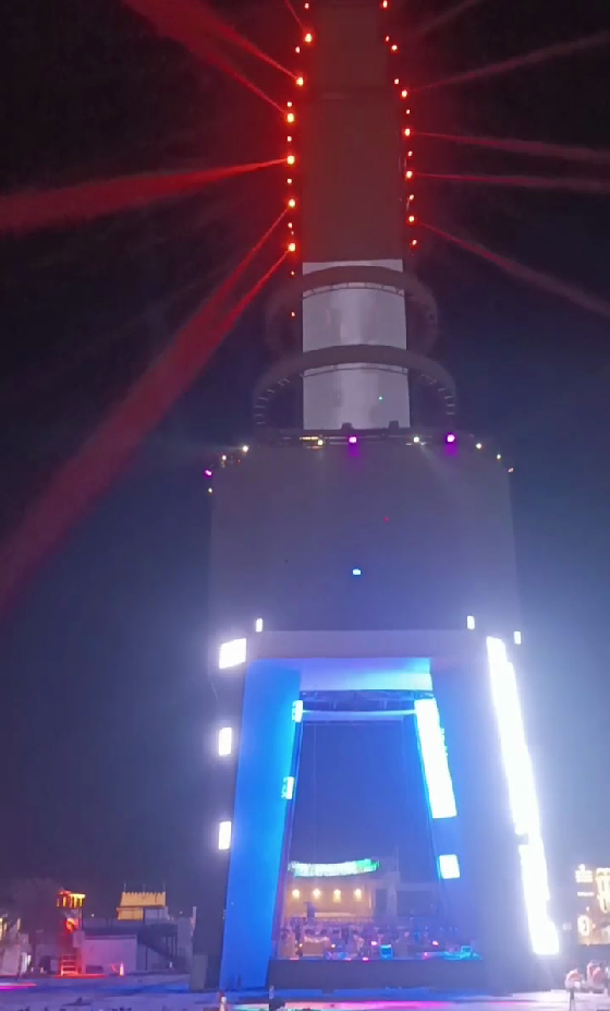 イエローリバー照明はアブダビを照らし、シェイクザイードフェスティバルで輝いています 4