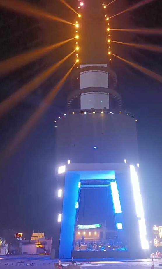 イエローリバー照明はアブダビを照らし、シェイクザイードフェスティバルで輝いています 3