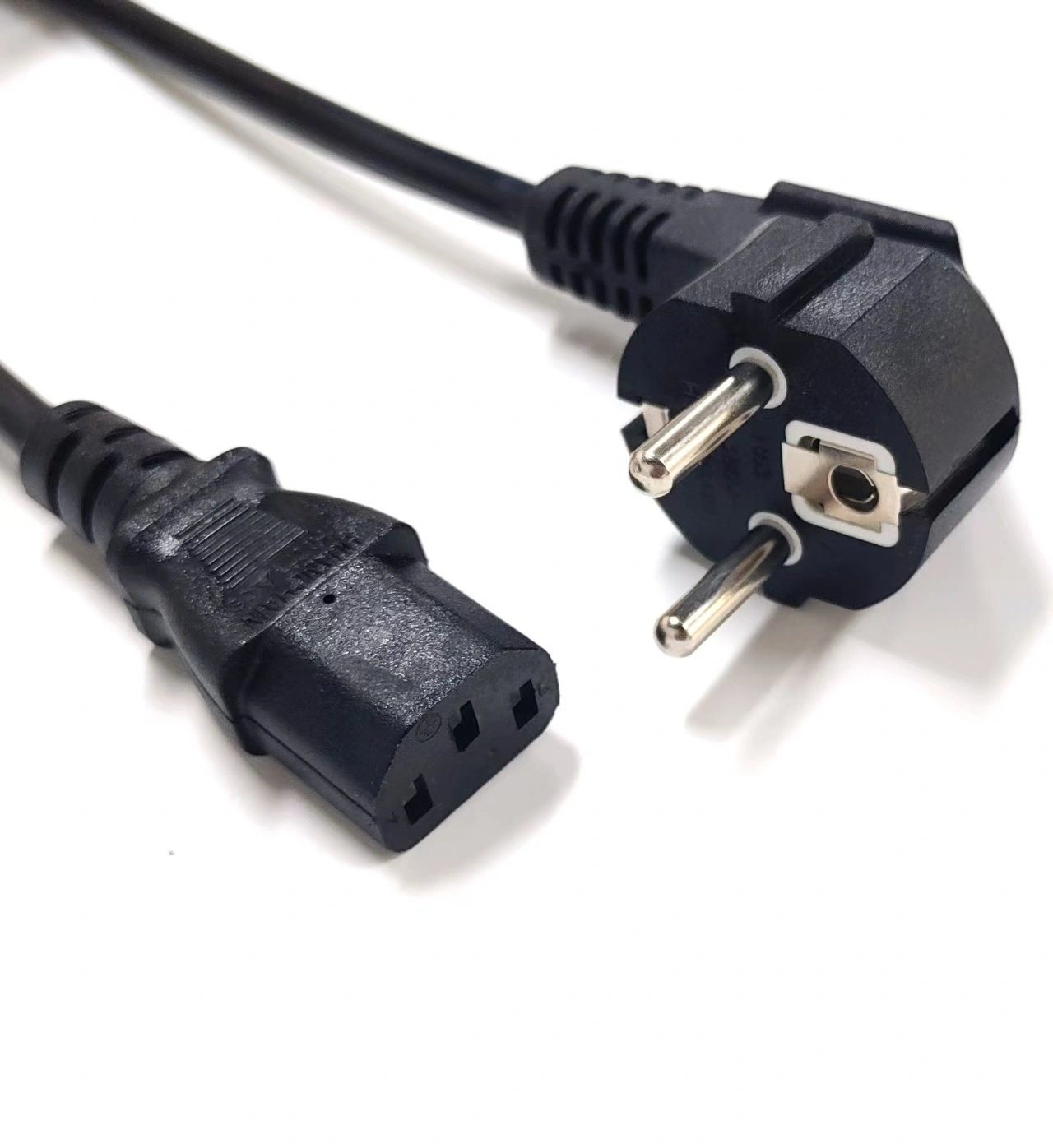 16A 250V European Standard Power Extension Cord Eu Cee 7/7 Schuko plug to IEC C13 Power Cable for Computer, PDU, UPS, Servers 1