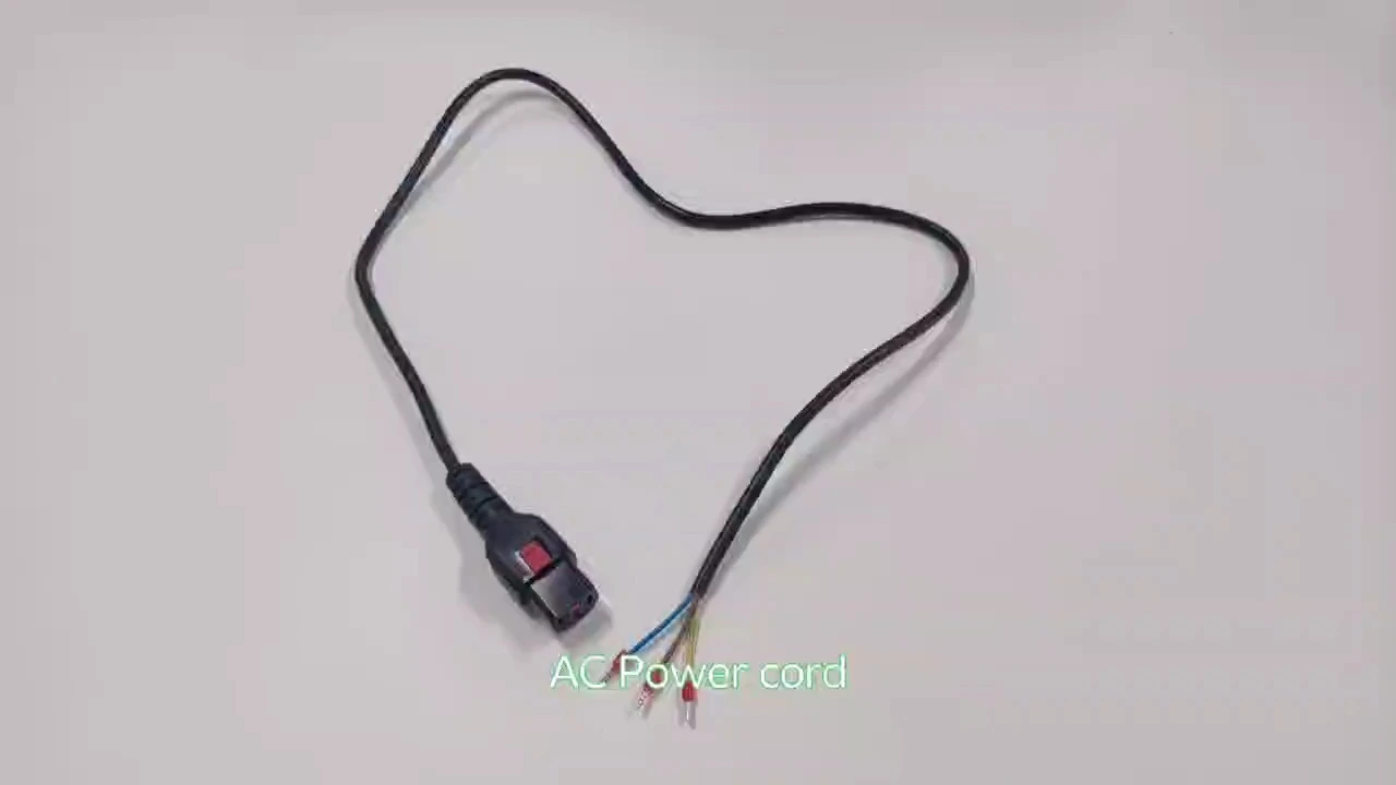 10A/250V verriegelbares IEC C13-Netzkabel mit Klemmenanschluss für das Gerät 1