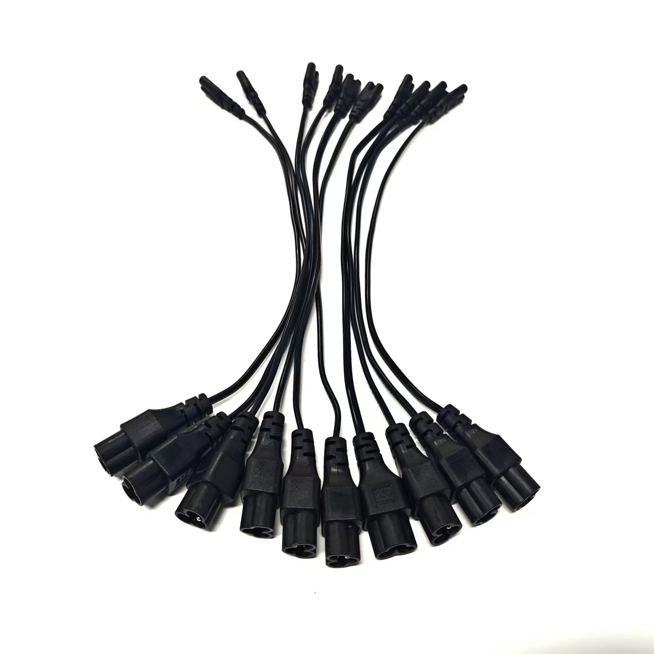 IEC 320 C6 to IEC 320 C7 Power Cord 2X0.75MM² H03VVH2-F Flat Figure 8 Male to Female Extension Cable AC Power Cord for PS4 PS5 Soundbars Projectors 1