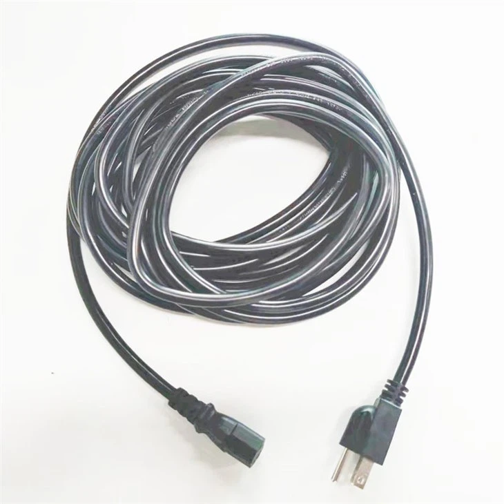 NEMA 5-15p To IEC 60320 C13 PC Power Cords 1