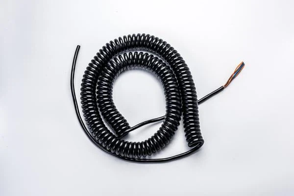 Electrical Shielded Coil Cable 1