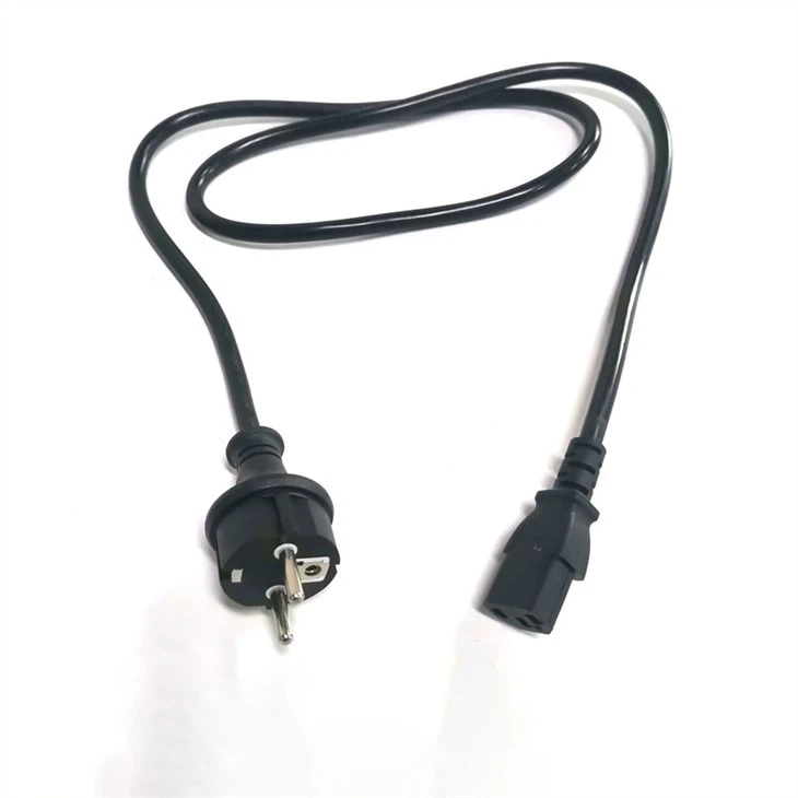EU Plug To C13 Power Cord 1