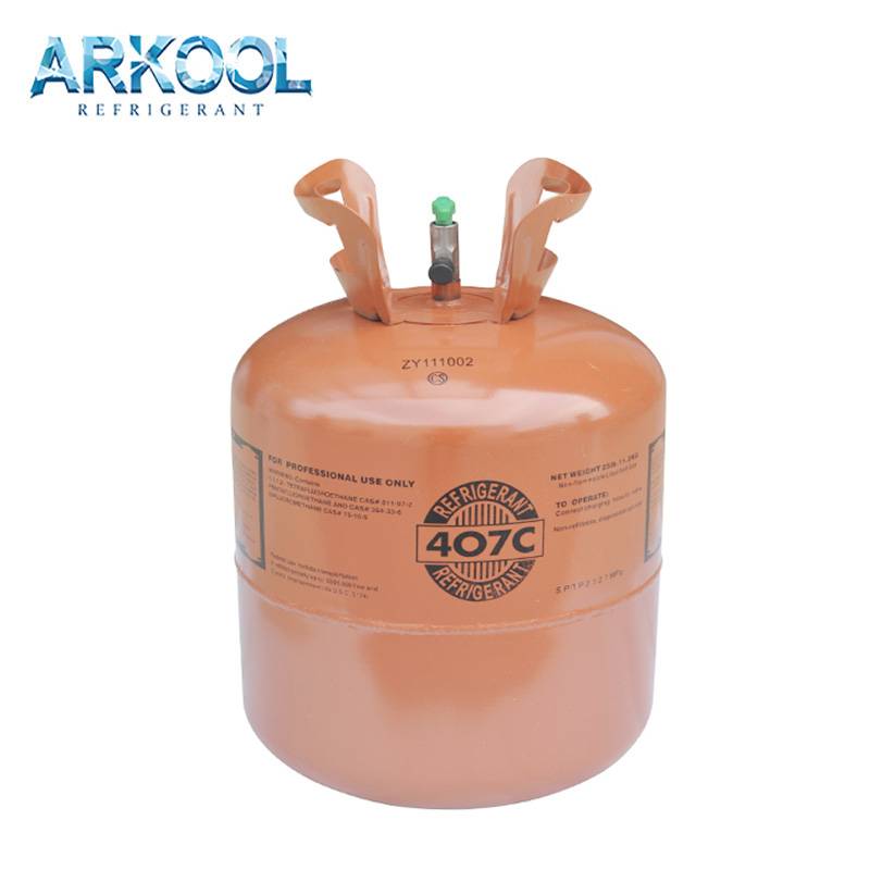 Good Price Environment Friendly Mixed R407c Refrigerant Gas 1