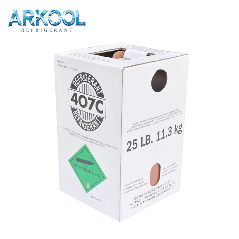 Good Price Environment Friendly Mixed R407c Refrigerant Gas 5