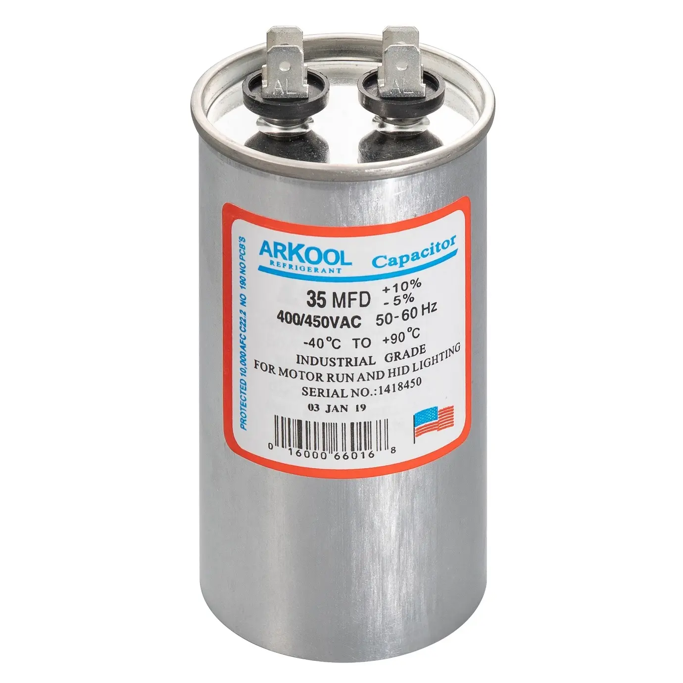 Top fan capacitor Supply for water pump 3