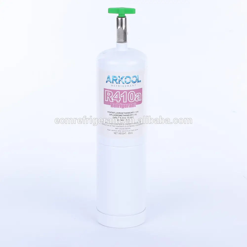 refrigerant r410a gas used for car in 1kg can,11.3kg 1