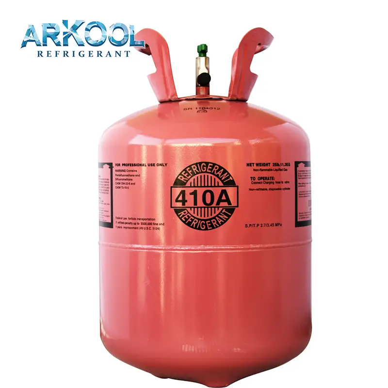 Rifrigerant R410A gas refrigerant R410A gas manufacturesgas price 11.3kg disposable cylinder for air conditioning 1