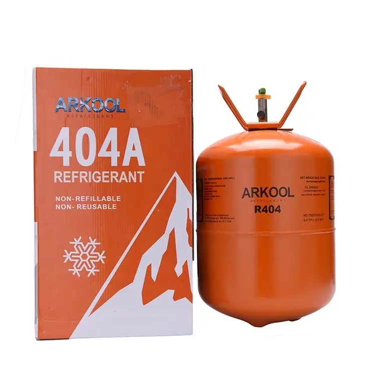 CE refillable cylinder refrigerant r404a 1