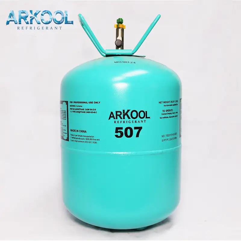 15 Year Export 11.3kg Disposable CylinderR507 Refrigerant Gas 1