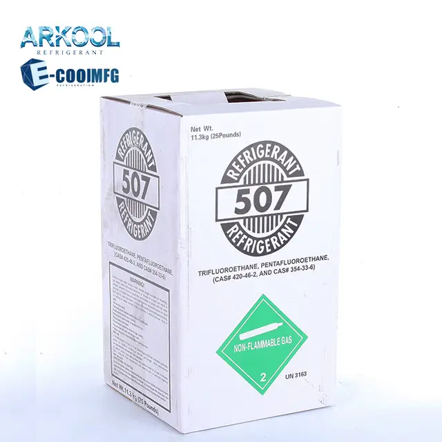 Recyclable Cylinder R507 Refrigerant Gas for European Areas 1