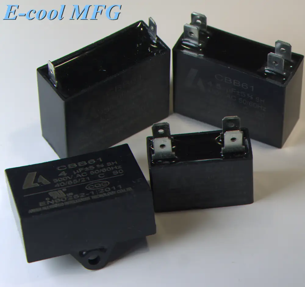 CBB61 0.5-20uF 450vac good self-healing capacitor 1