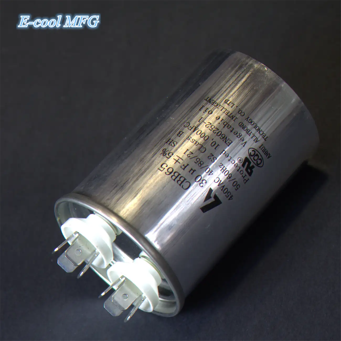 CBB65A-1 30uF AC 450V Cylindrical Motor Capacitor CBB65 Motor Capacitor for Air Conditioner Motors Refrigerator 1