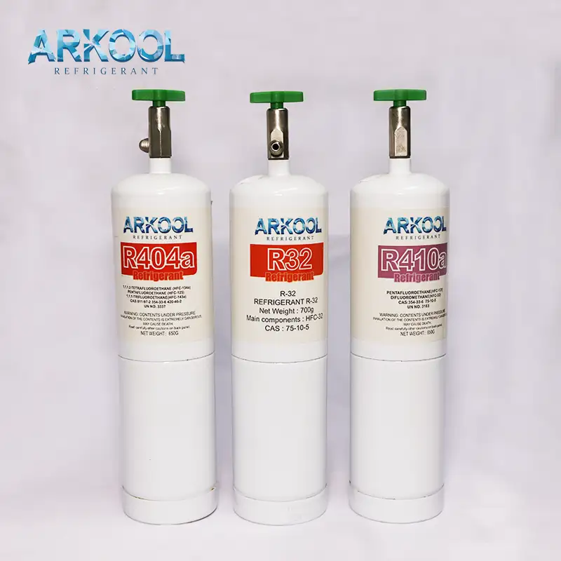 R134A R404A R407C R410A R290 R600A R1234YF refrigerant gas for sale 1