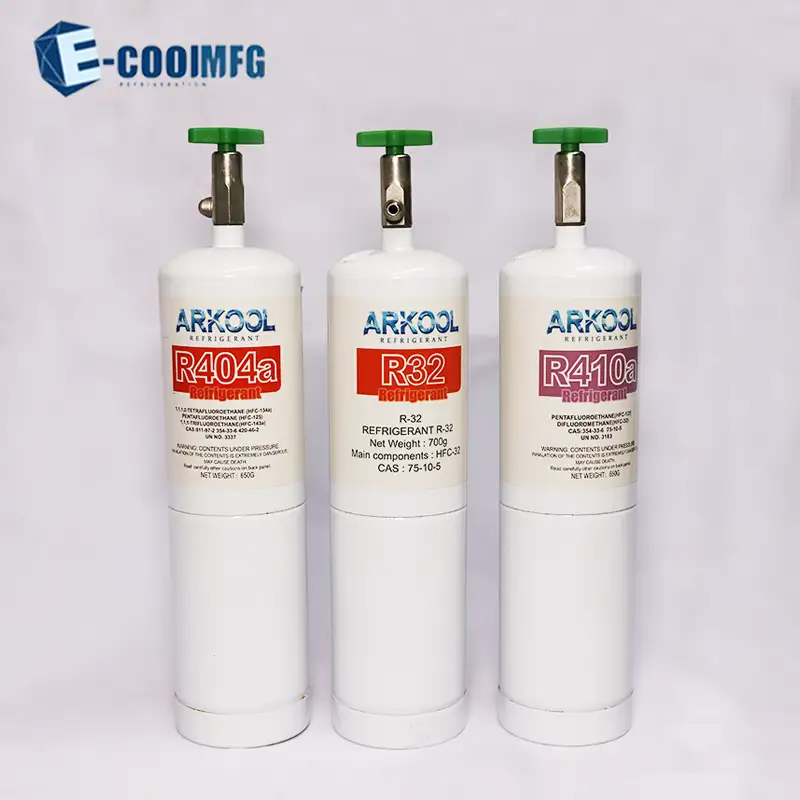 EU STANDARD REFRIGERANT GAS WITH REFILLABLE CYLINDERS R134A 1