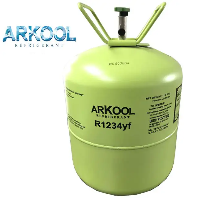 Newest type gas r1234yf refrigerant gas replace r134a 1