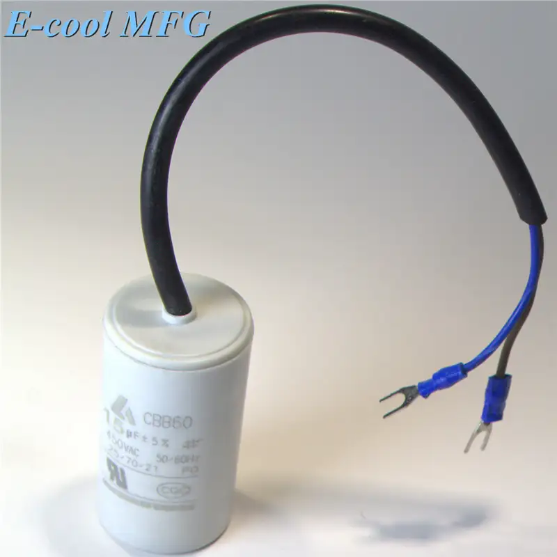Cbb60 75uf 12uf 250v ac motor capacitor 1