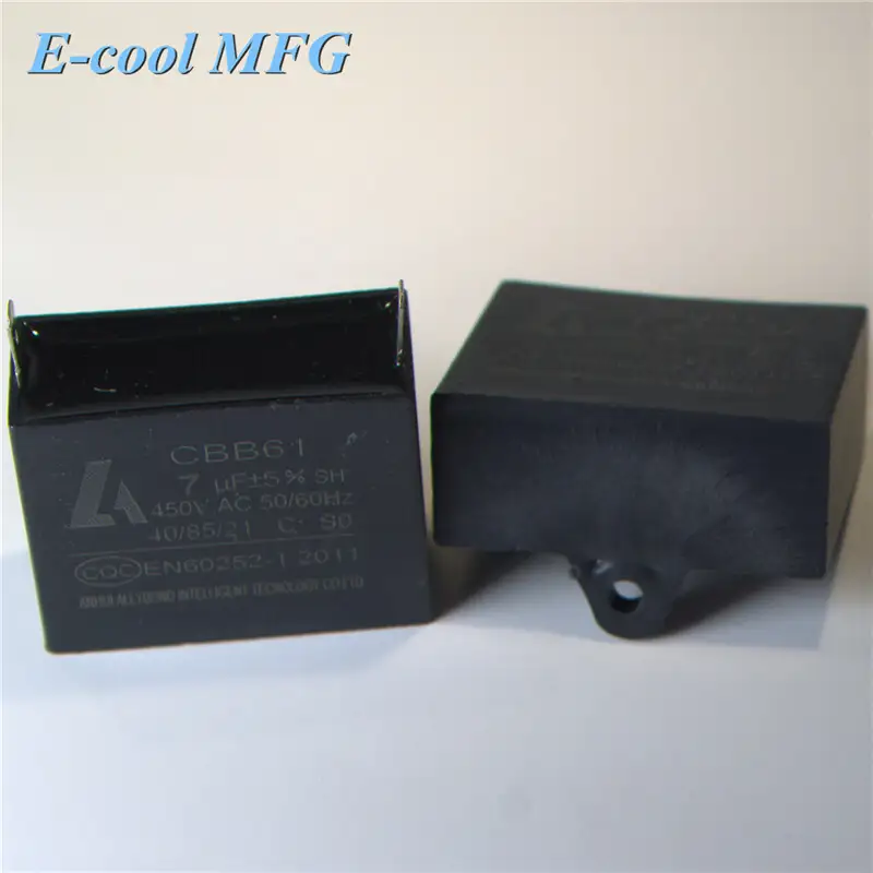 HVAC AC Capacitor Aluminum Approval CBB60 CBB61 CBB65 AC Motor Run Capacitor,ac capacitor 1