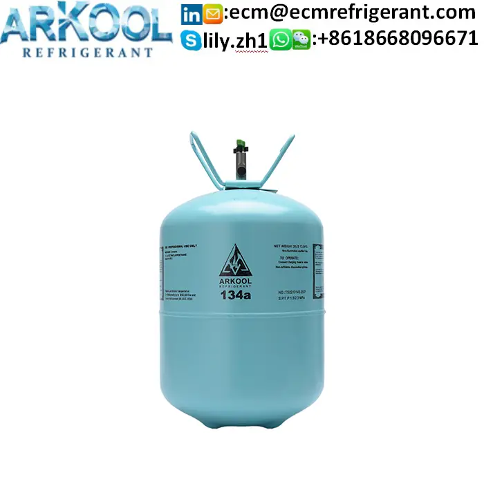 Factory supply air condition 99.9% purity 13.6 kg 134a refrigerant gas 1