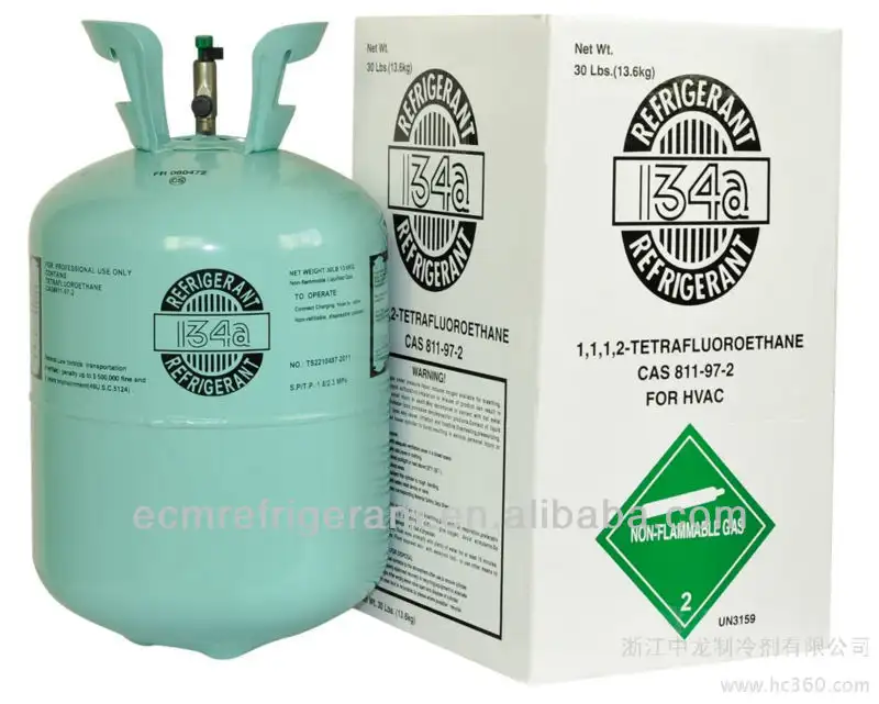High performance refrigerant r134a 13.6kg 1