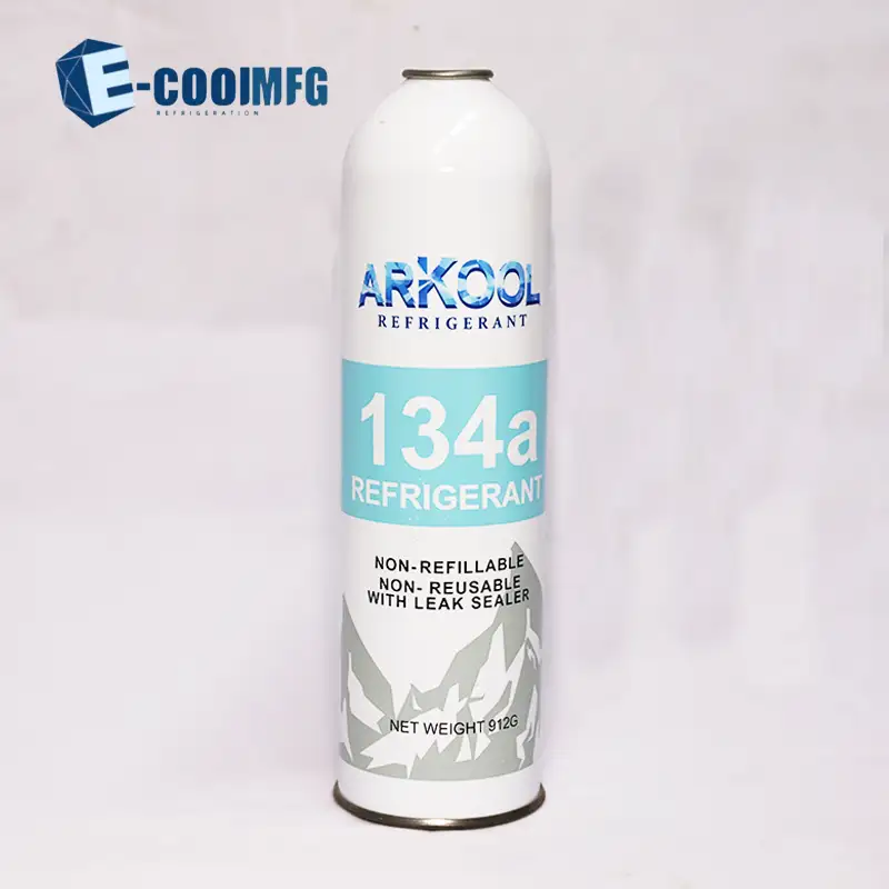 High purity 1000g refrigerant gas r 134a small can cansfor cheap price 1