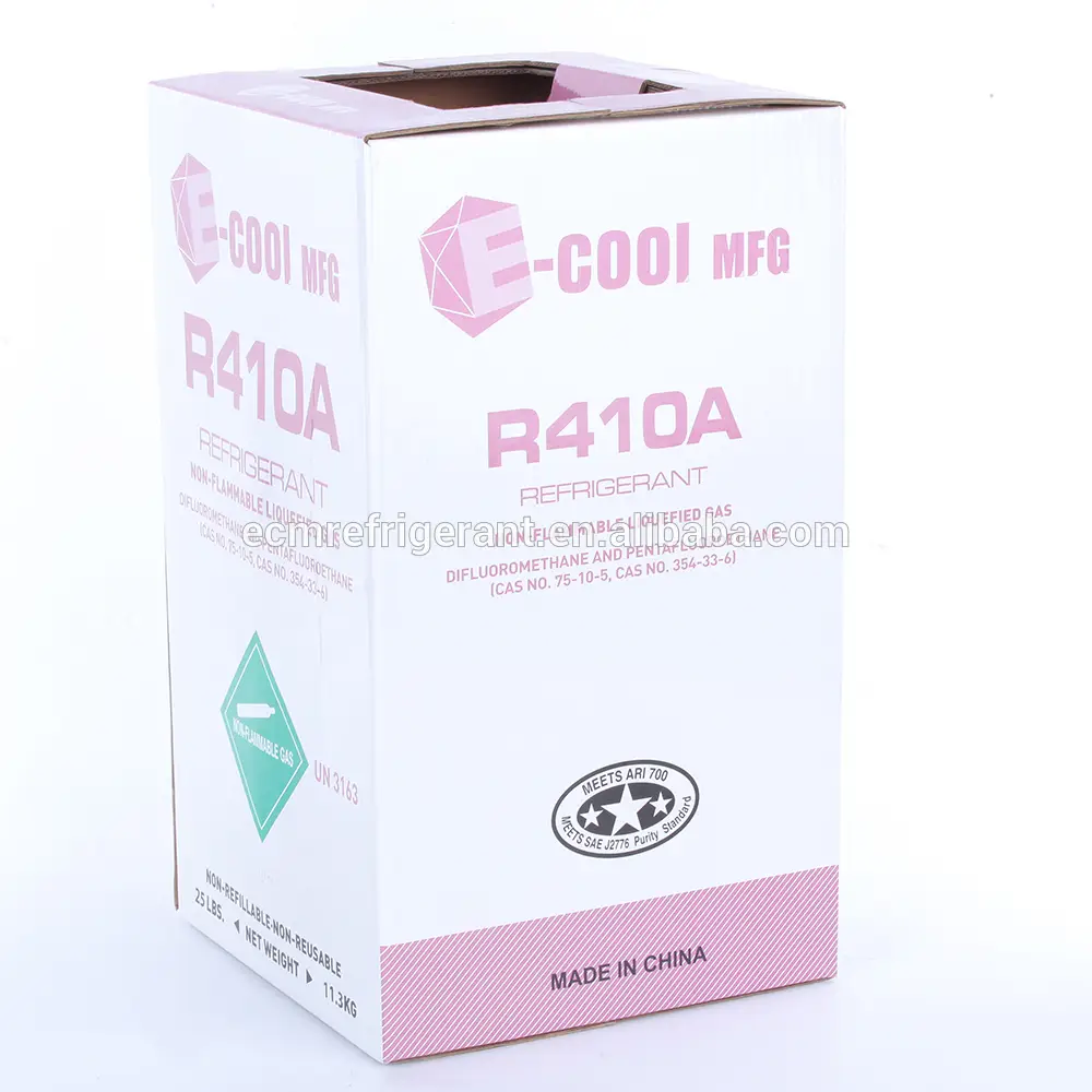 Refrigerant r32 and refrigerant r125 gas mixed Refrigerant Gas R410a 1