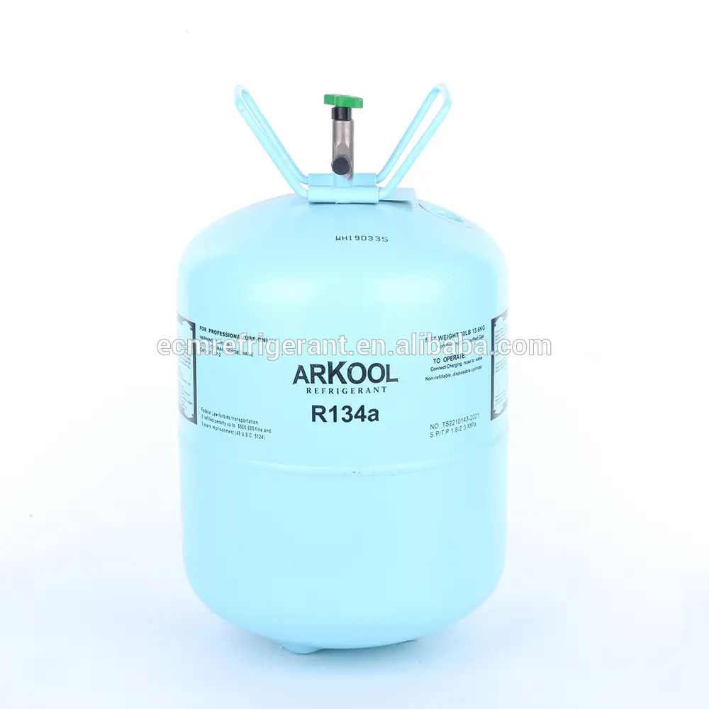 price refrigerant r134a gas 13.6kg y 12kg cylinder in bottle tank 1