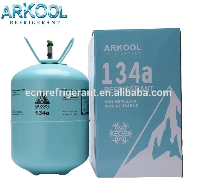 Tetrafluoroethane HFC-134A air conditioner 99.99%refrigerant gas r134a 1